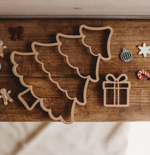 Load image into Gallery viewer, Christmas Tree Playdough Decorating Kit
